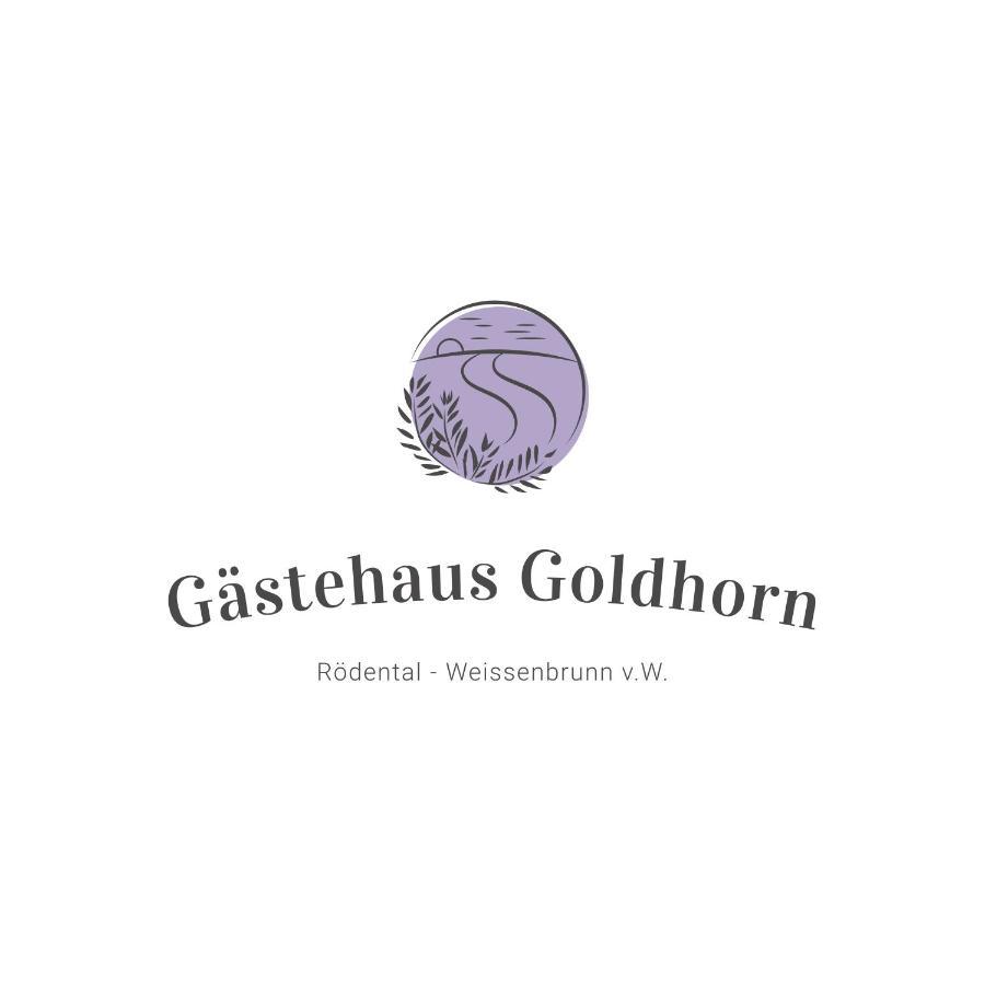 Gaestehaus Goldhorn 호텔 Rödental 외부 사진